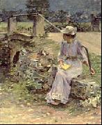 Theodore Robinson La Debacle oil